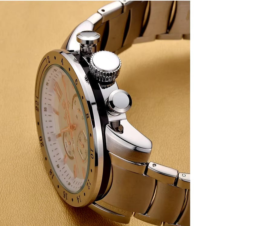 3008 Megir-montre à quartz pour hommes