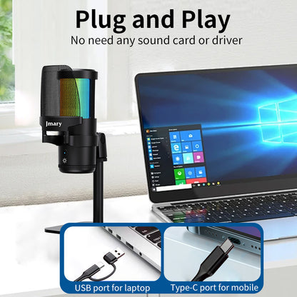 MICROPHONE USB JMARY / MC-PW13