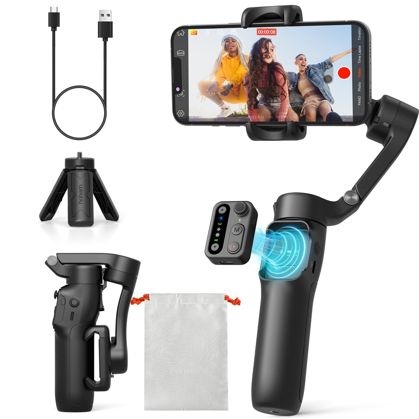 GIMBAL STABILISATEUR HOHEM / ISTEADY X3 se