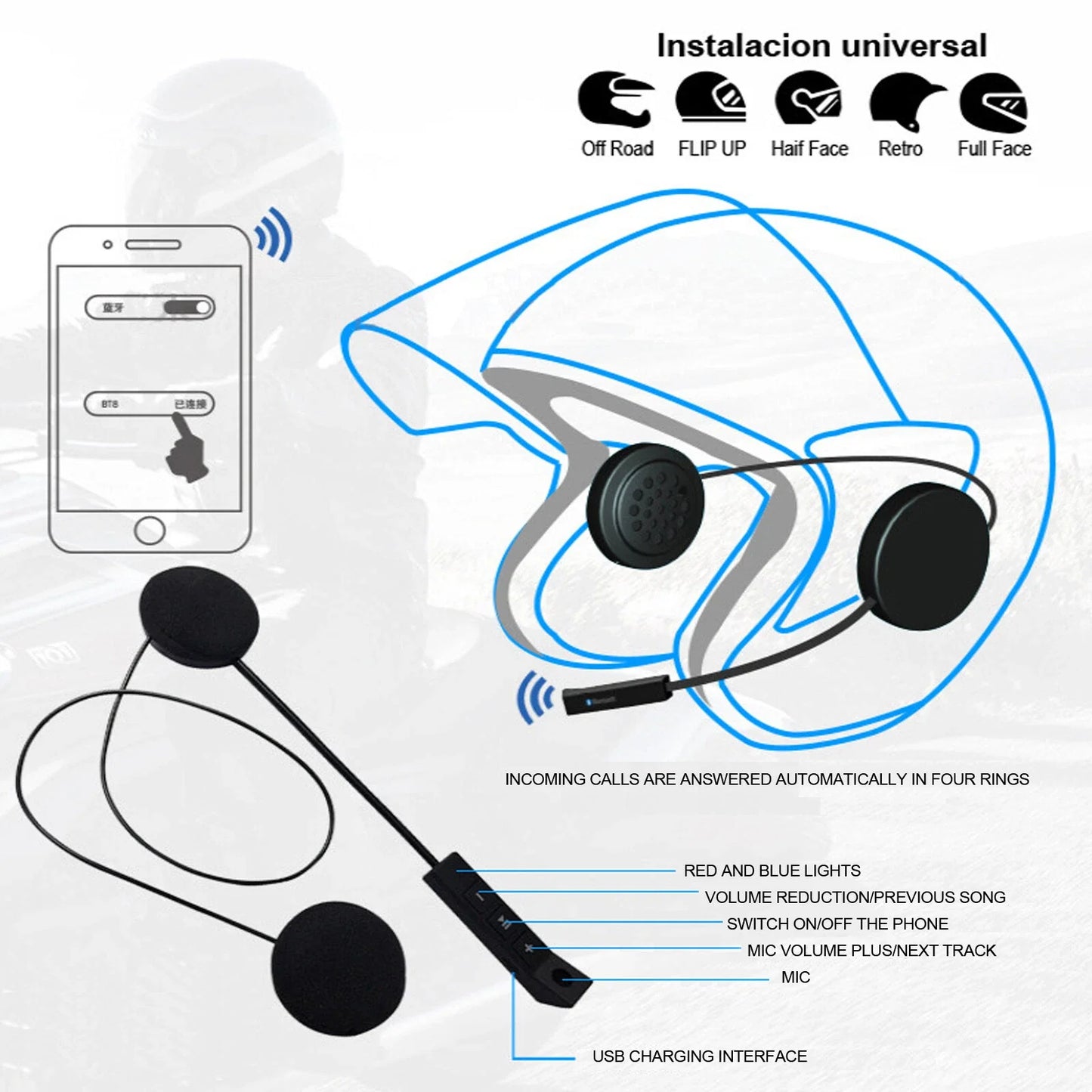 Bluetooth Moto BT-11